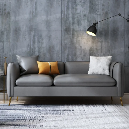 Luxuriöse Büromöbel im modularen Design, L-förmige Sofa-Chaise