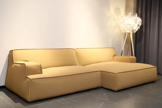 Neueste beliebte italienische Marke Damasco Sofas mit Lederbezug